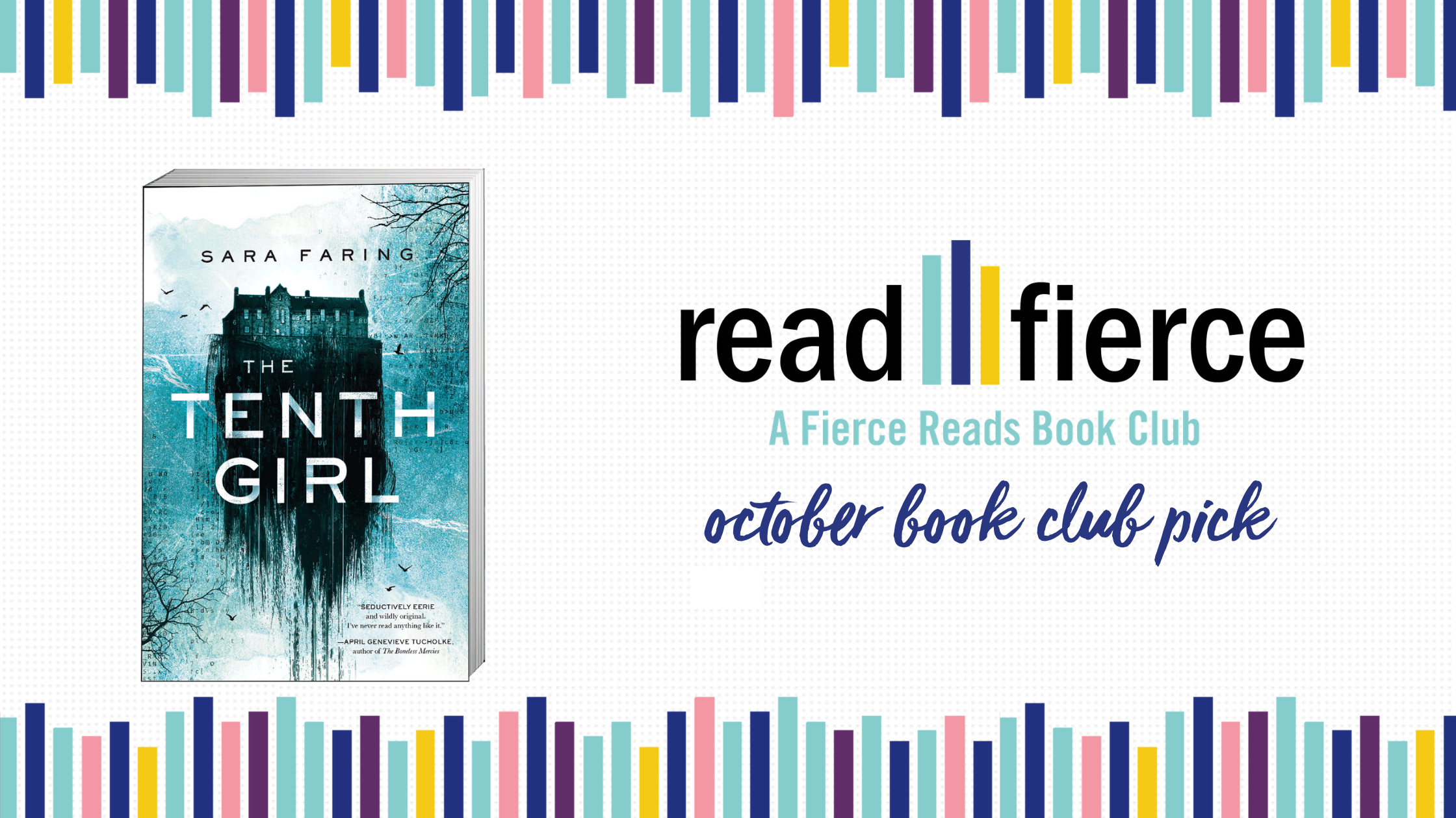 October Read Fierce Book Club Pick