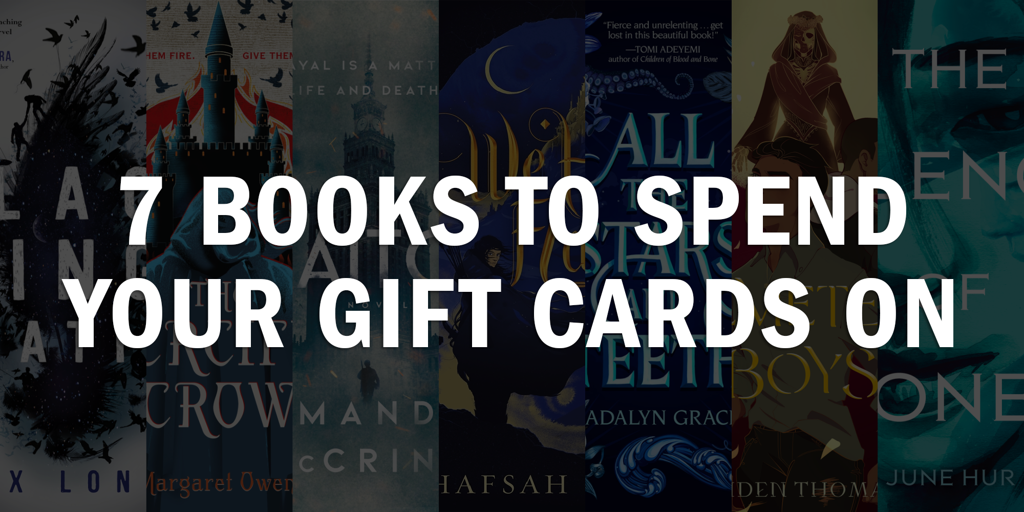 7 Books to Spend Your Gift Cards On